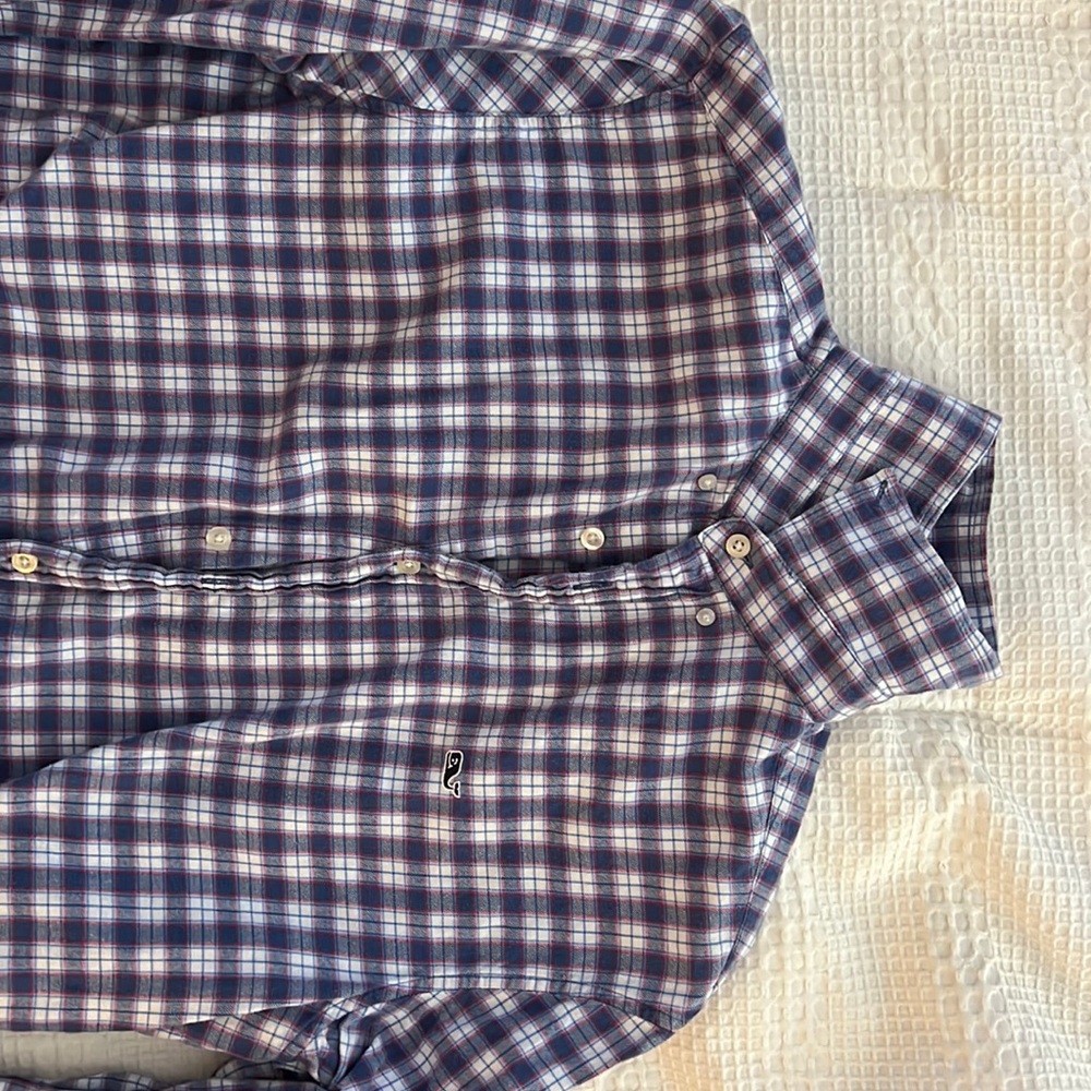 Vineyard Vines Flannel Long Sleeve Shirt